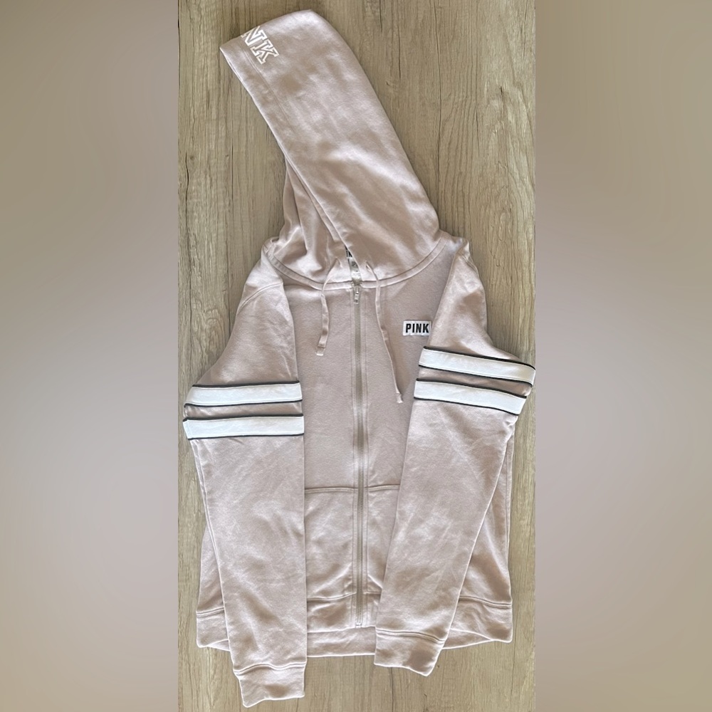 Victoria’s Secret Pink Sweater Zip Up Hoodie